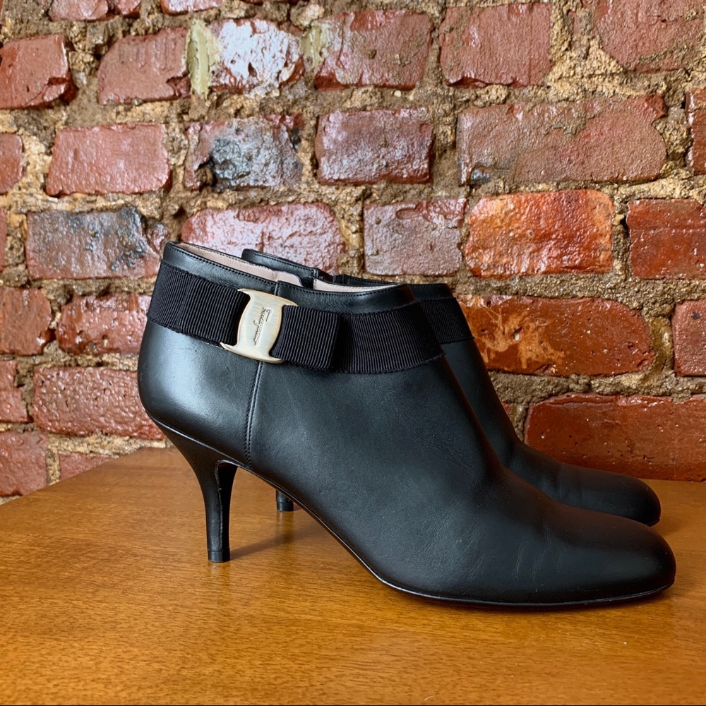 Authentic Salvatore Ferragamo booties